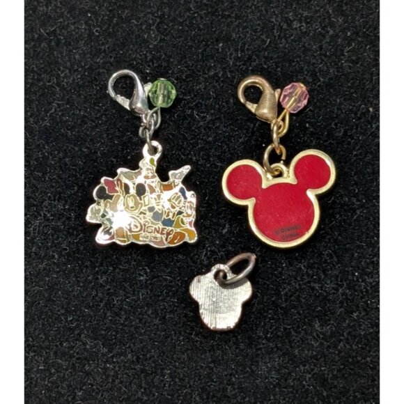 Disney Mickey Mouse & Friends Charms Set Crystals Enamel - Picture 4 of 7